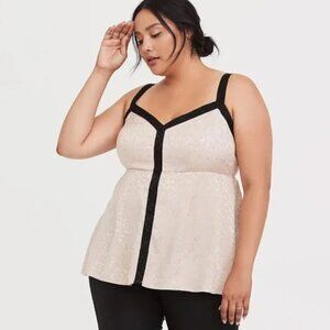 TORRID | Tank Top Blouse Animal Print | Sz. 5X